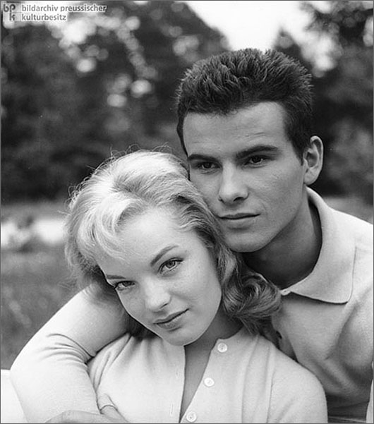 Romy Schneider and Horst Buchholz (1957)